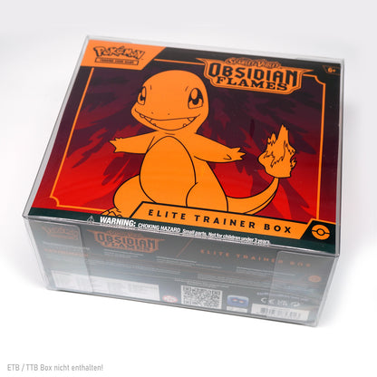 Schutzhülle für Pokemon ETB / TTB Display Box