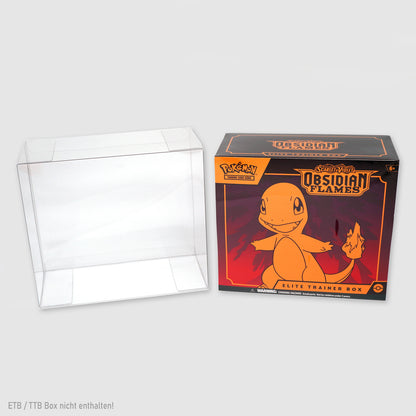 Schutzhülle für Pokemon ETB / TTB Display Box