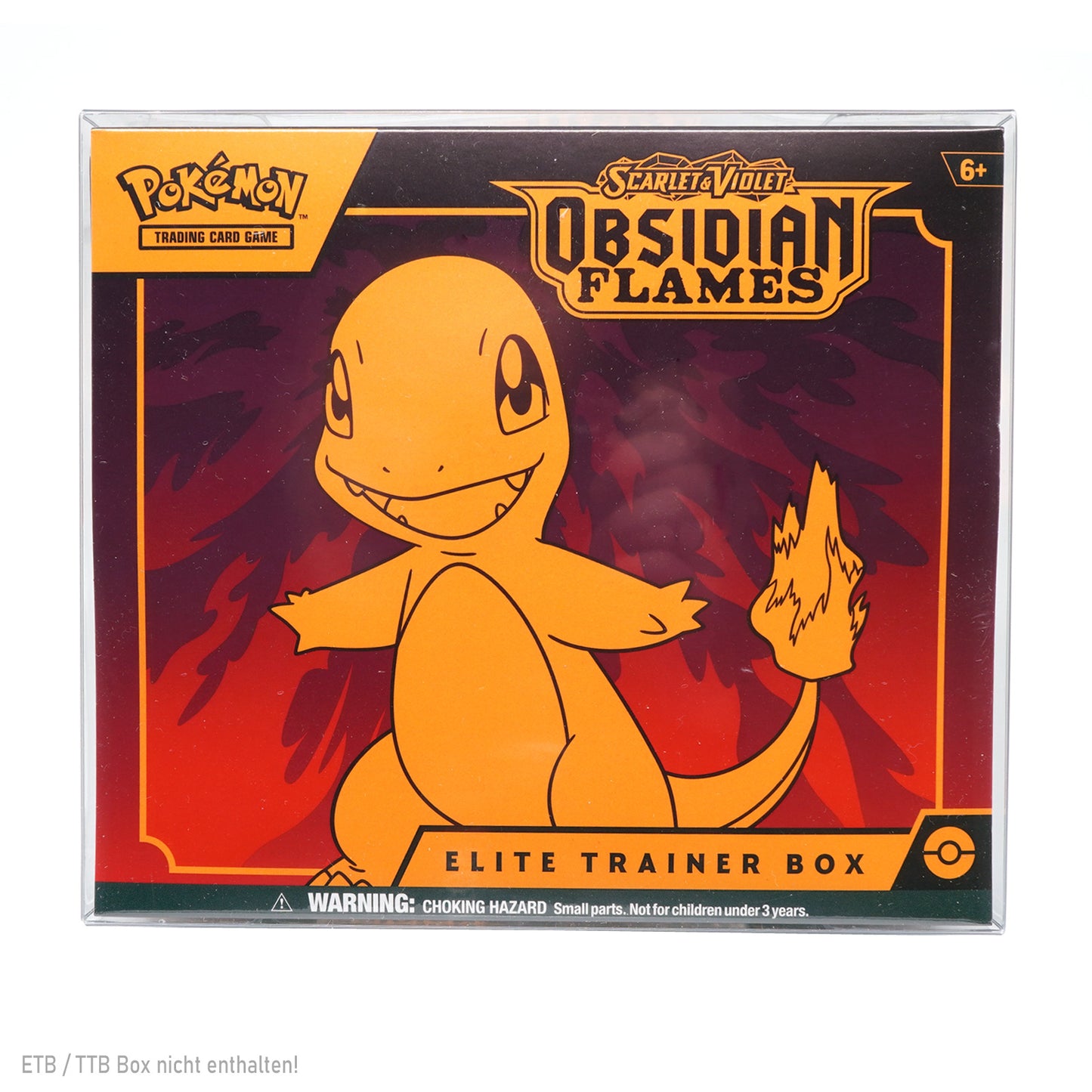 Schutzhülle für Pokemon ETB / TTB Display Box