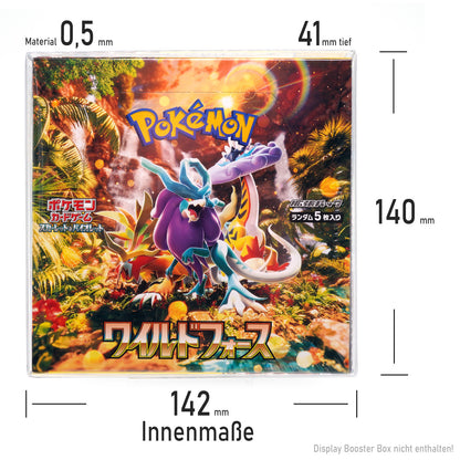 Schutzhülle für jap. Pokemon 30er / 20er Booster-Displays