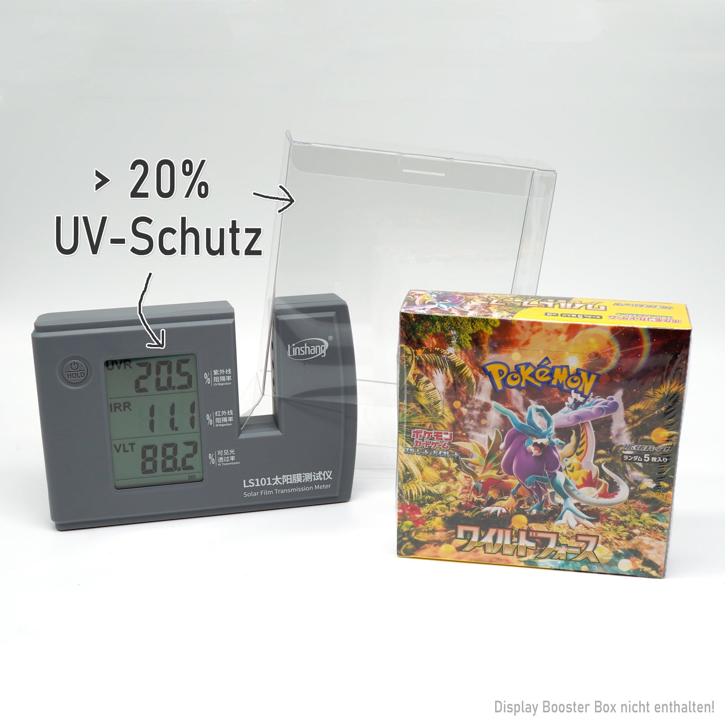 Schutzhülle für jap. Pokemon 30er / 20er Booster-Displays