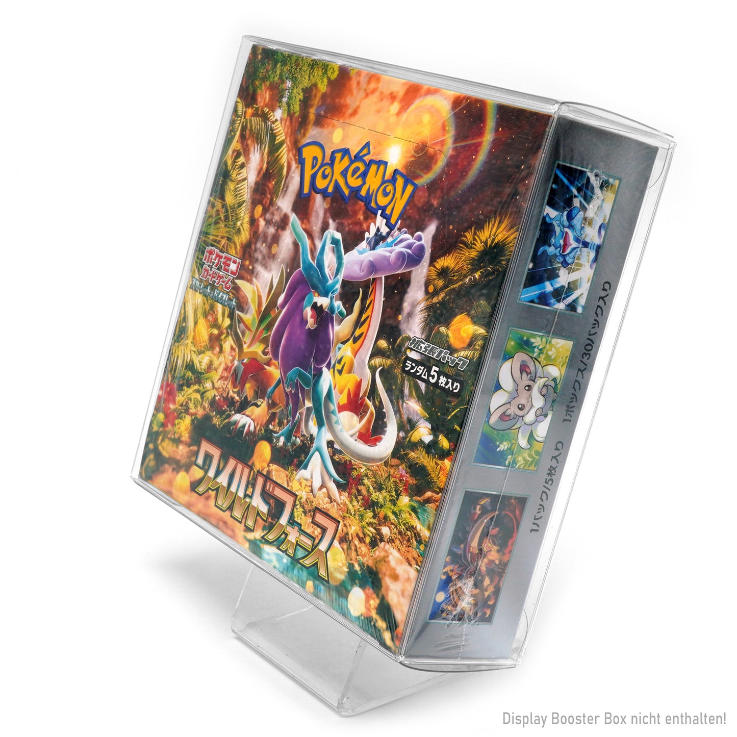 Schutzhülle für jap. Pokemon 30er / 20er Booster-Displays