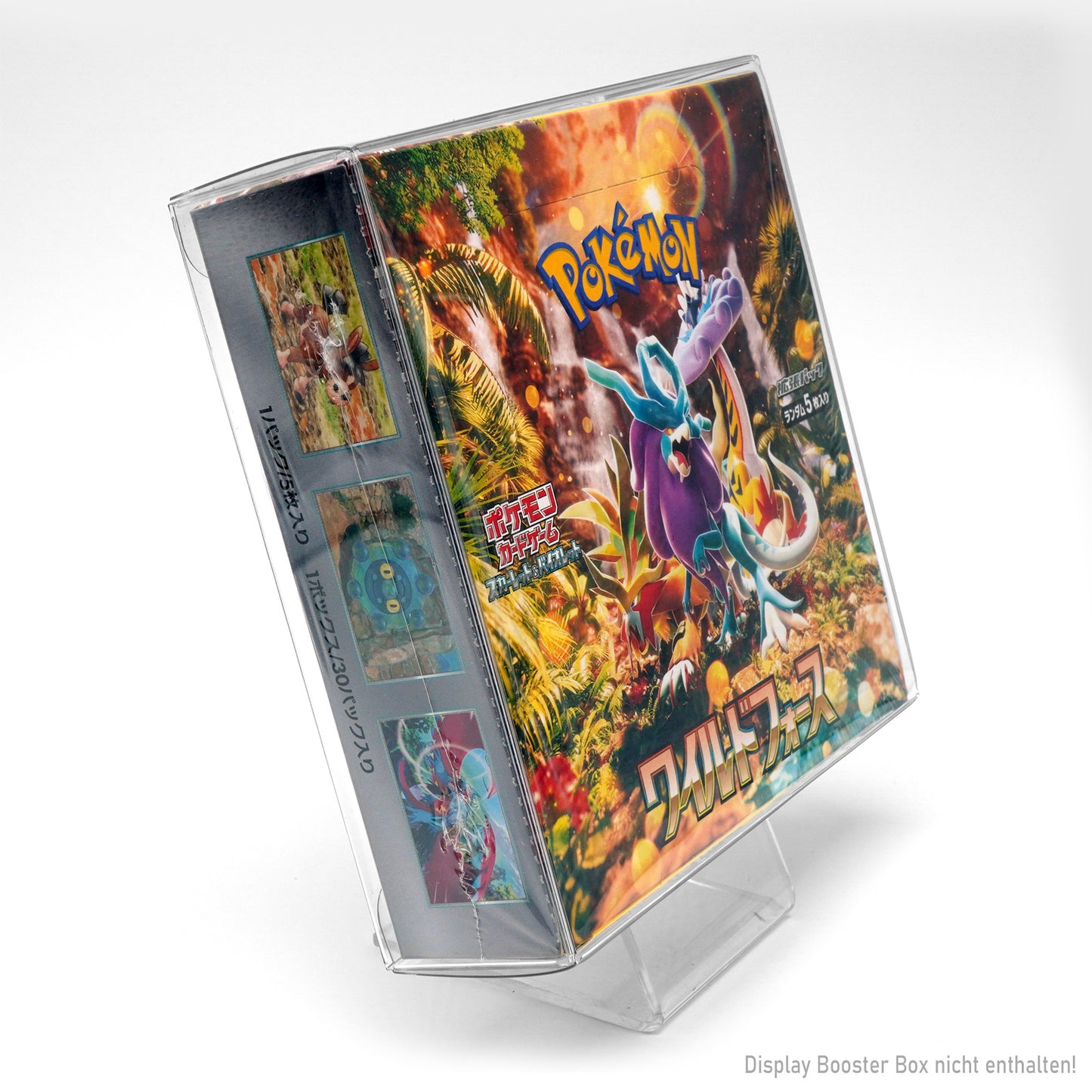 Schutzhülle für jap. Pokemon 30er / 20er Booster-Displays