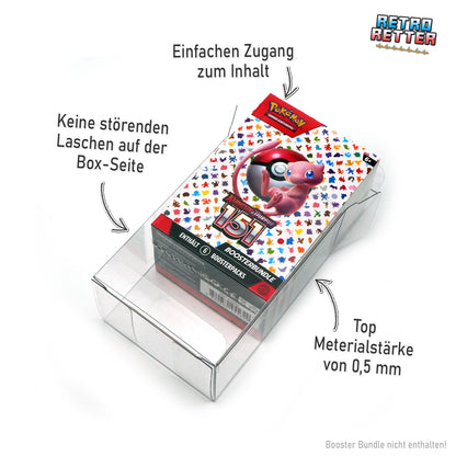 Schutzhülle für Pokemon 151 Booster Bundle & PreRelease Kits