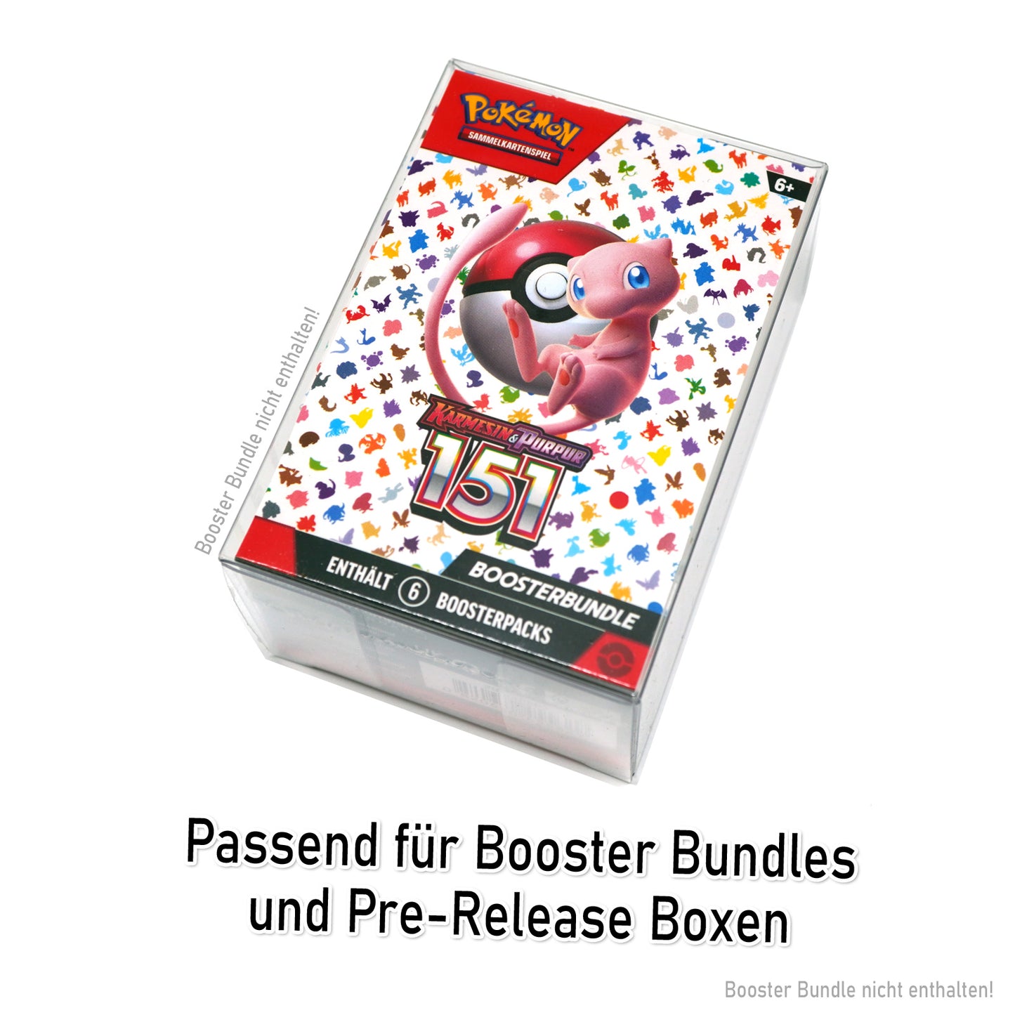 Schutzhülle für Pokemon 151 Booster Bundle & PreRelease Kits
