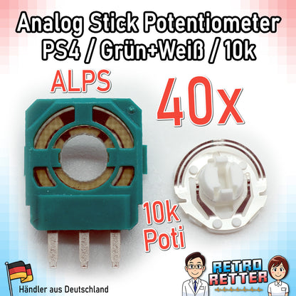 Potentiometer für PlayStation, Xbox und Switch Controller Analog-Sticks