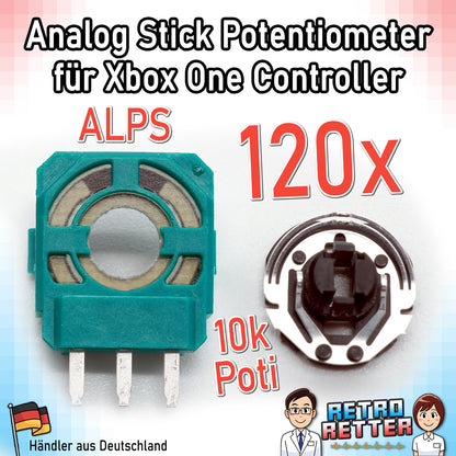 Potentiometer für PlayStation, Xbox und Switch Controller Analog-Sticks