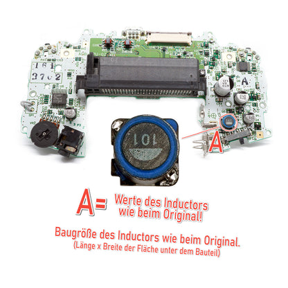 #ReCapKing L1 Induktor für Nintendo GBA Platine