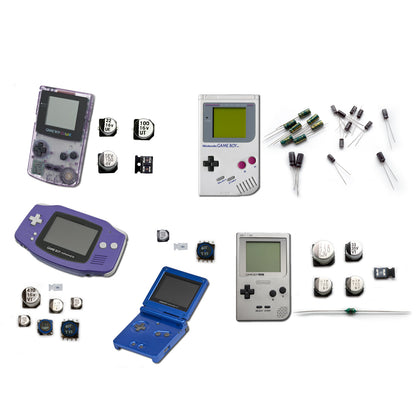 #ReCapKing Kondensatoren + Sicherungen für alle GAME BOY Varianten