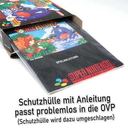 Hüllen für Super Nintendo Spiele Anleitungen