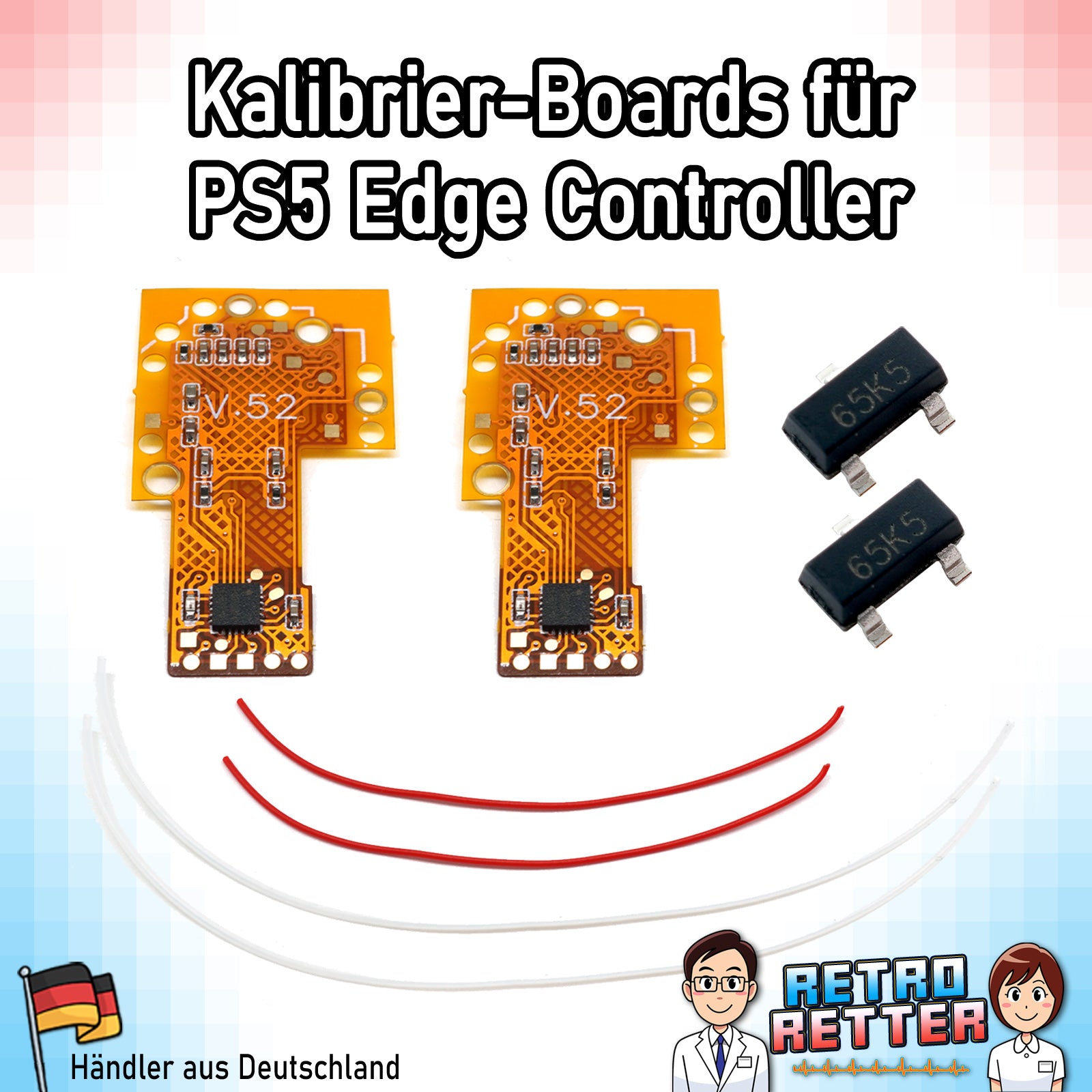 TMR Kalibrierboard für PlayStation 5 PS5 Edge Controller Sticks Hall Effect