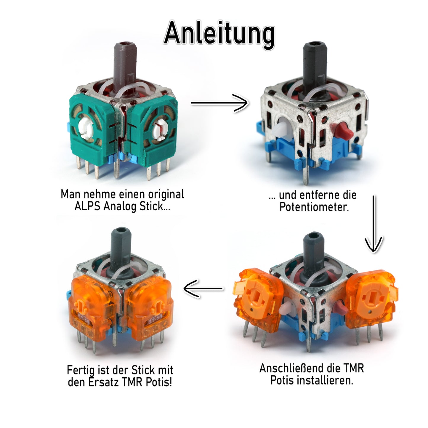 PS5 TMR Potentiometer für Analog Sticks