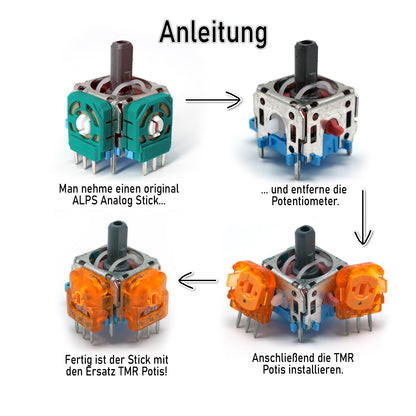 PS5 TMR Potentiometer für Analog Sticks