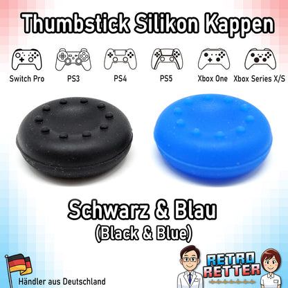 Controller Thumbstick Grip Kappen - für PlayStation, Xbox, Switch -