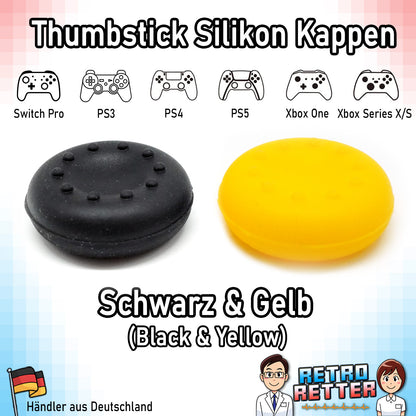 Controller Thumbstick Grip Kappen - für PlayStation, Xbox, Switch -