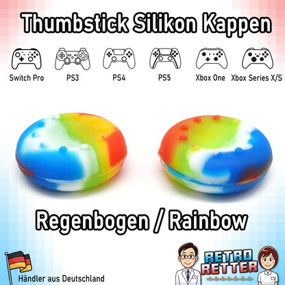 Controller Thumbstick Grip Kappen - für PlayStation, Xbox, Switch -
