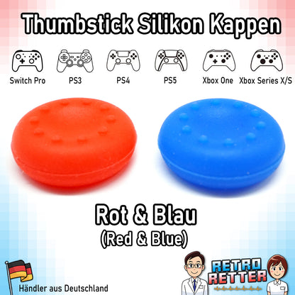 Controller Thumbstick Grip Kappen - für PlayStation, Xbox, Switch -