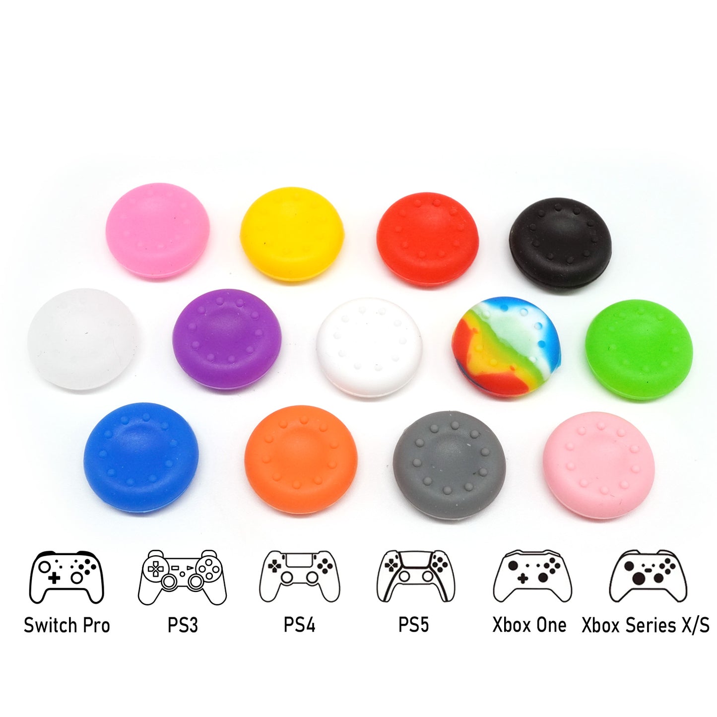 Controller Thumbstick Grip Kappen - für PlayStation, Xbox, Switch -