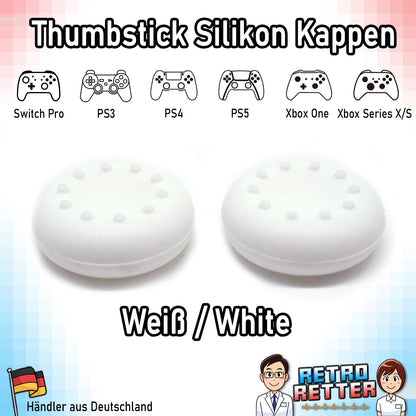 Controller Thumbstick Grip Kappen - für PlayStation, Xbox, Switch -