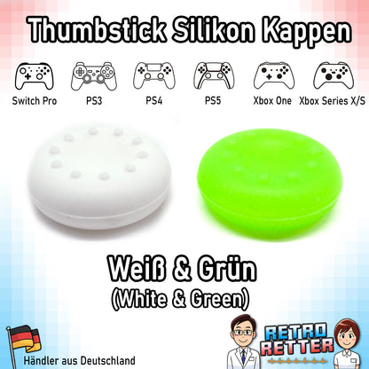 Controller Thumbstick Grip Kappen - für PlayStation, Xbox, Switch -