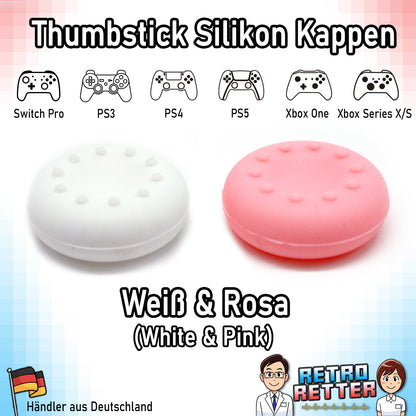 Controller Thumbstick Grip Kappen - für PlayStation, Xbox, Switch -