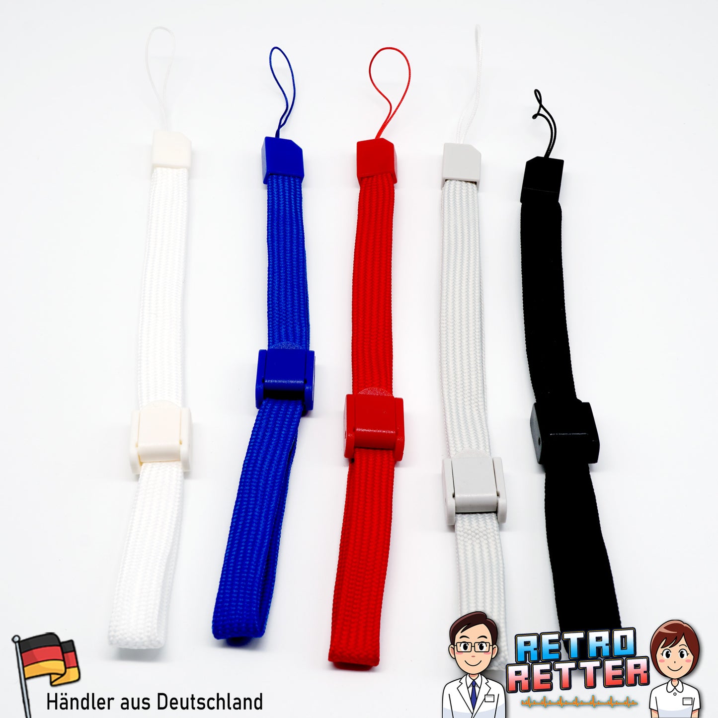 Verstellbare Handschlaufe für Nintndo Wii & Wii U Controller