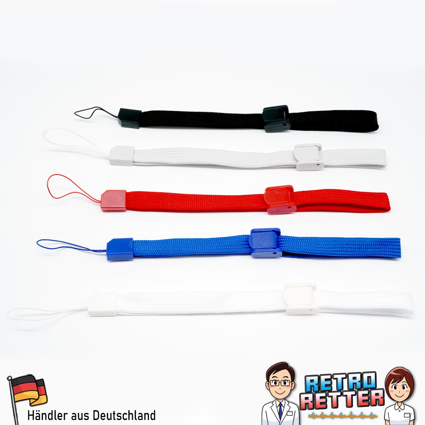 Verstellbare Handschlaufe für Nintndo Wii & Wii U Controller