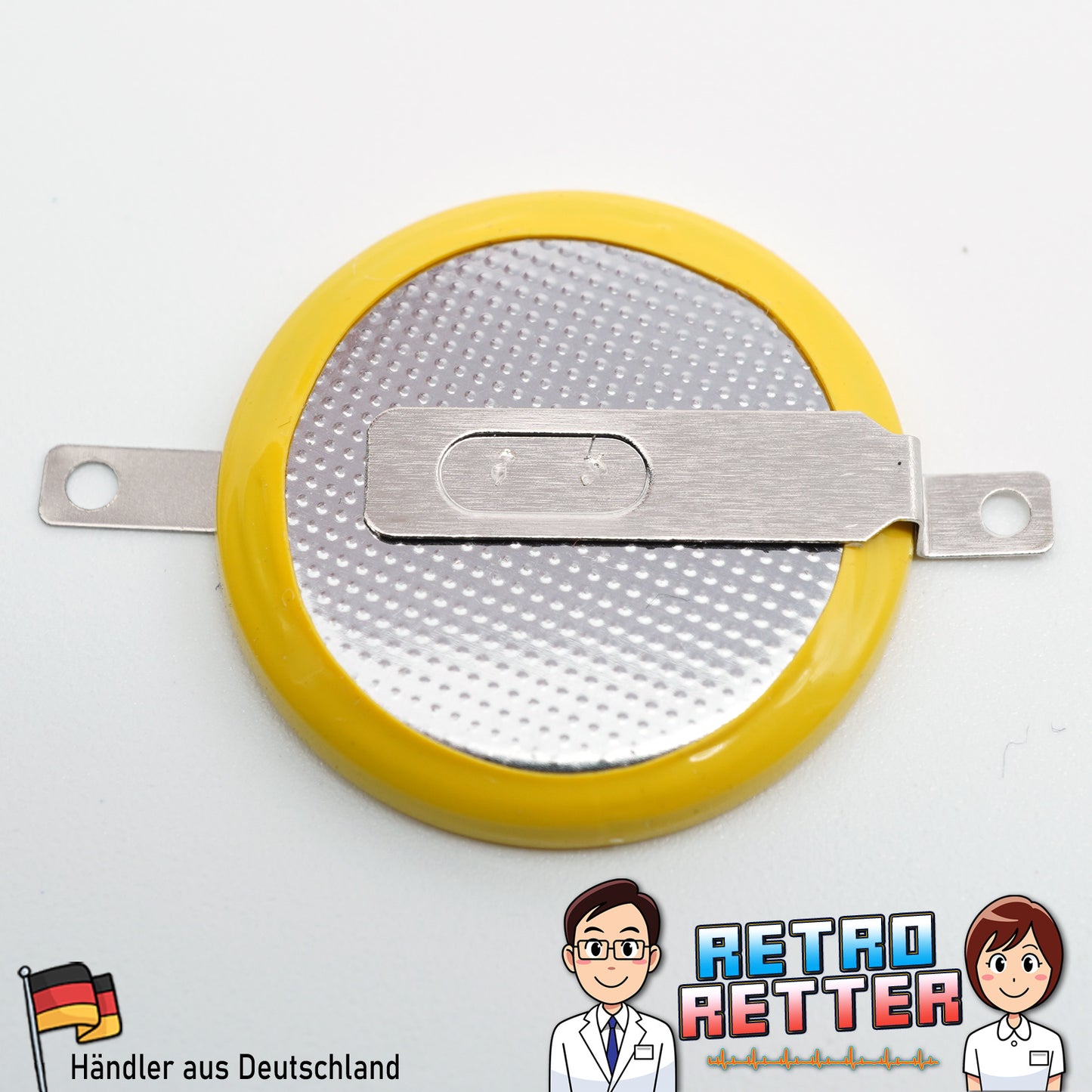 CR1616 / CR2025 Knopfzellen Batterie mit Lötfahne für GAME BOY Modul Speicherstand
