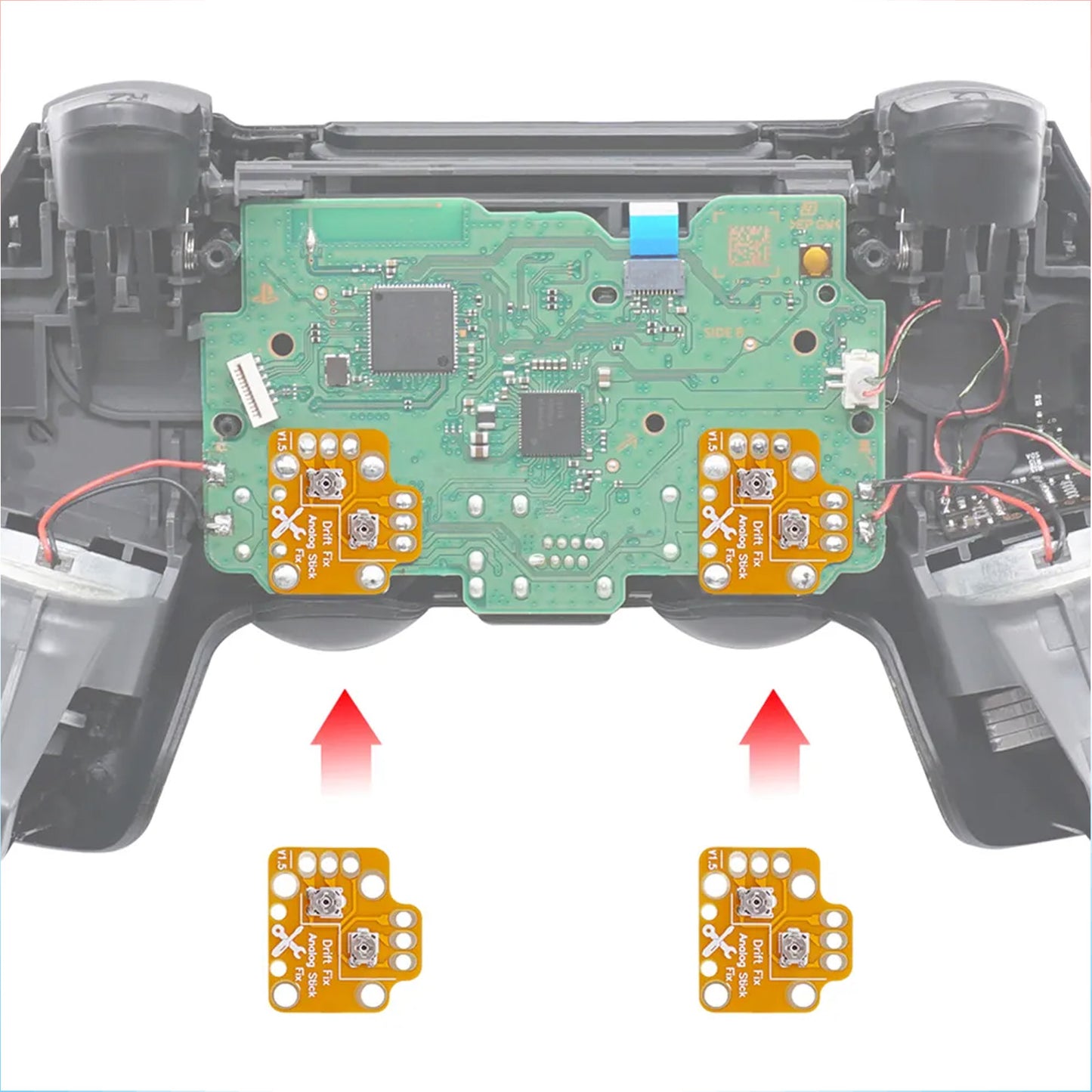 2x Stick Drift Fix Modul - PS4 | PS5 | Xbox One | Xbox Series X/S -