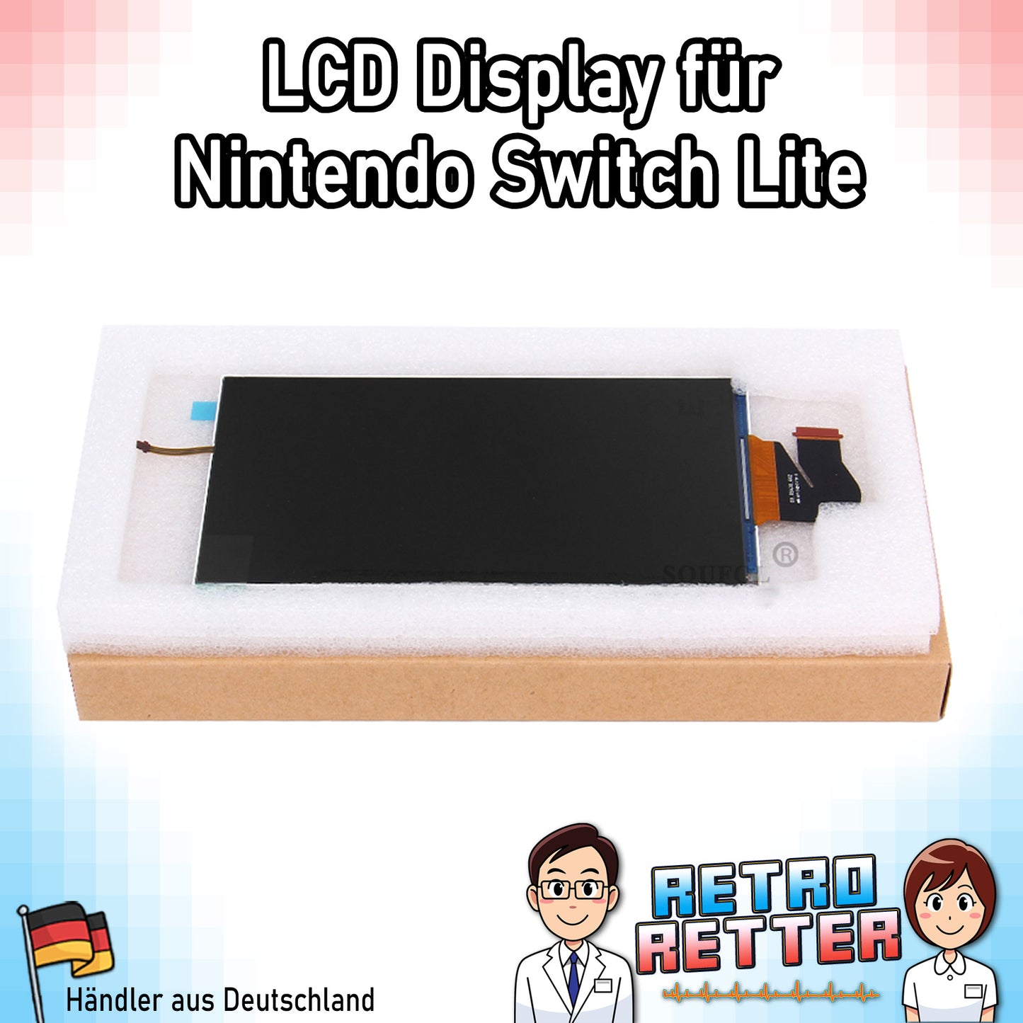 LCD Display für Nintendo Switch Standard (v1/v2) & Lite