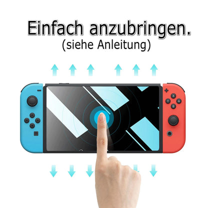 2x Display Panzerfolie für Nintendo Switch Konsolen (V1/V2/Lite/OLED)