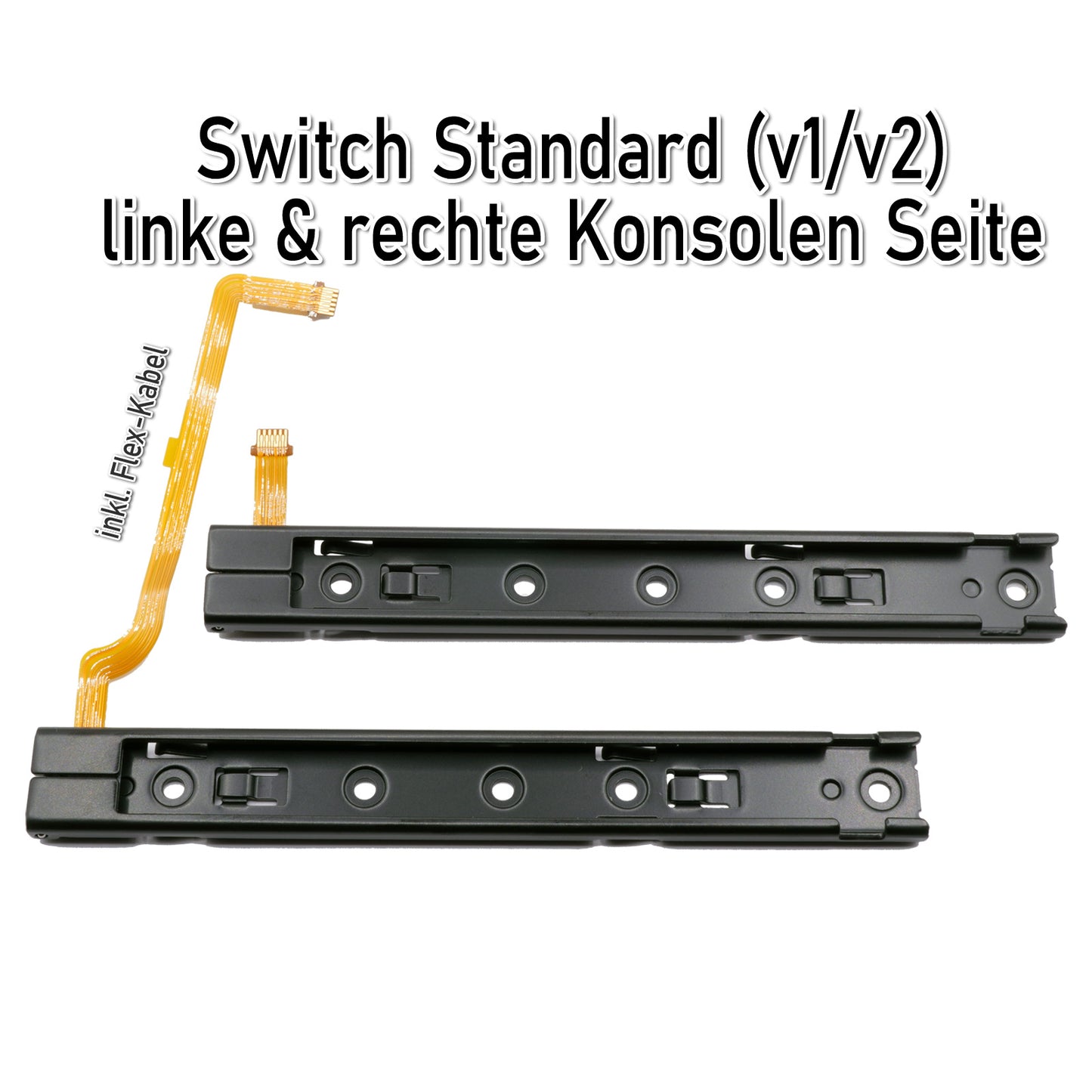 Slider Schienen für Nintendo Switch Konsolen (V1/V2/OLED)