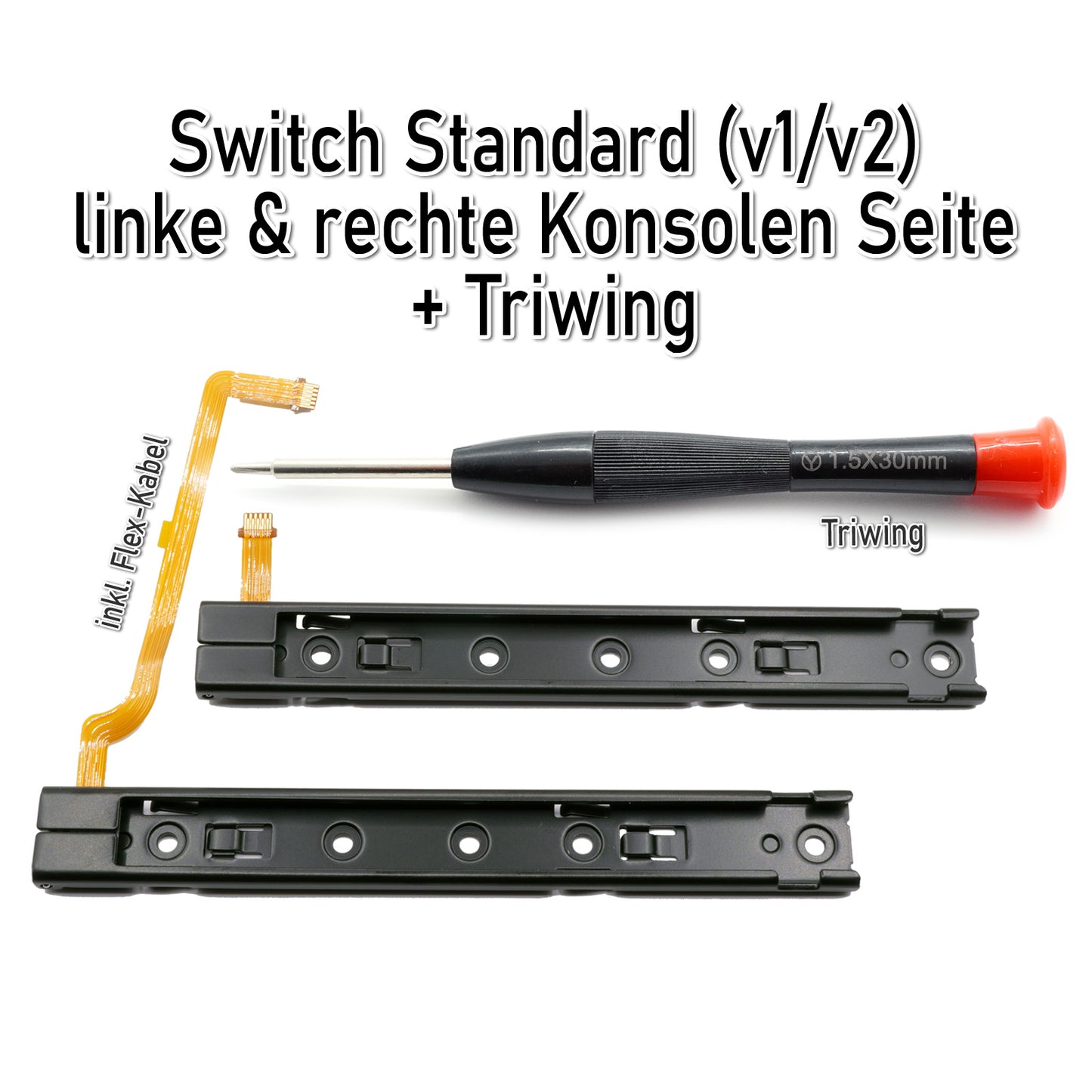 Slider Schienen für Nintendo Switch Konsolen (V1/V2/OLED)